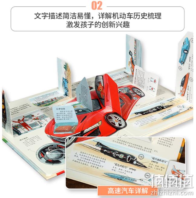 4.9分：《乐乐趣：揭秘汽车》3D立体书 精装版 券后22元包邮 值值值-买手聚集的地方