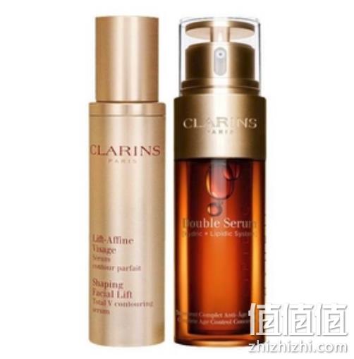 需定金,CLARINS娇韵诗 明星精华套装 双萃精华50ml+V脸精华50ml 898元包邮包税(天猫960元/50ml双萃精华) 值值值-买手聚集的地方