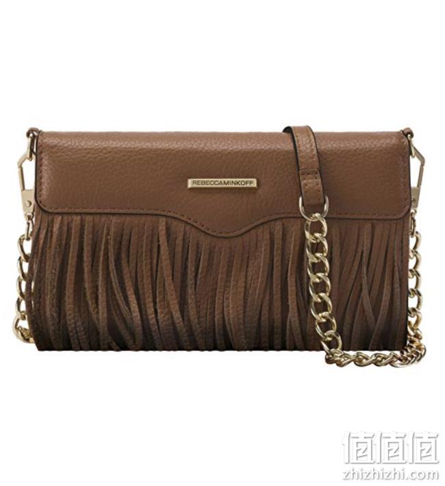 Rebecca Minkoff 瑞贝卡 明可弗 TECH 流苏真皮斜挎包 prime会员到手约247.75元 值值值-买手聚集的地方