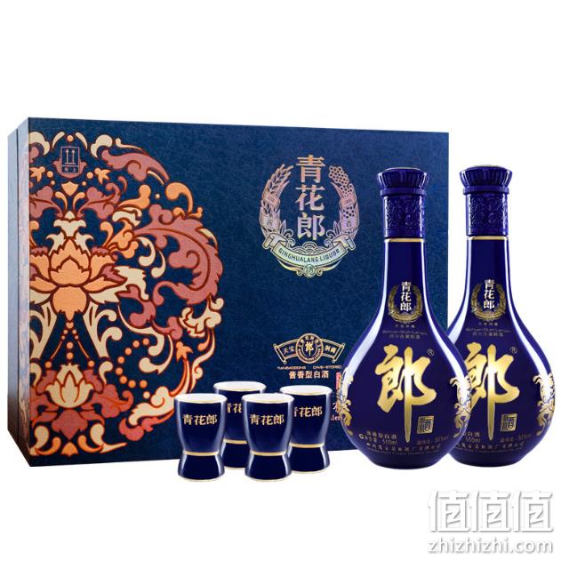 郎酒 青花郎 20年 53度 酱香型白酒500mlx2瓶 礼盒装 1588元（天猫1938元） 值值值-买手聚集的地方