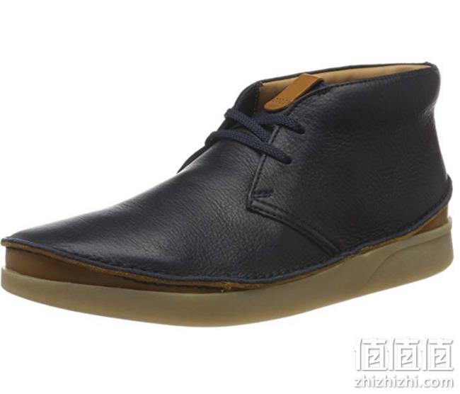 值哭！限43码，Clarks 其乐 Oakland Rise 男士牛皮系带休闲短靴 prime会员到手约302.13元（海囤全球1449元） 值值值-买手聚集的地方