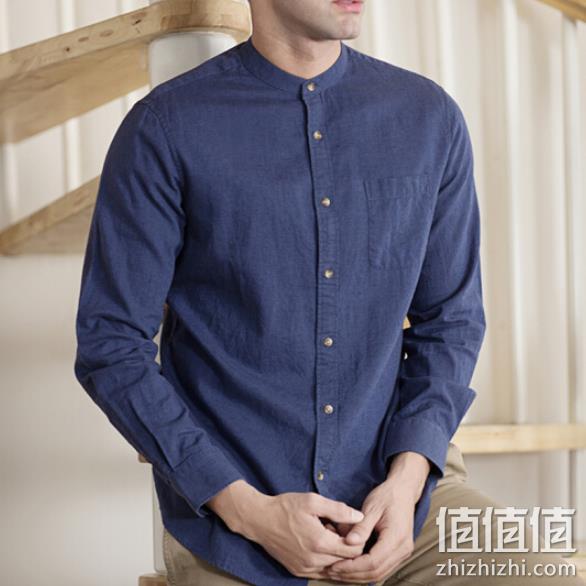 2件 京东 InteRight 男士 棉麻 长袖衬衫 88.5元（吊牌价198元） 值值值-买手聚集的地方