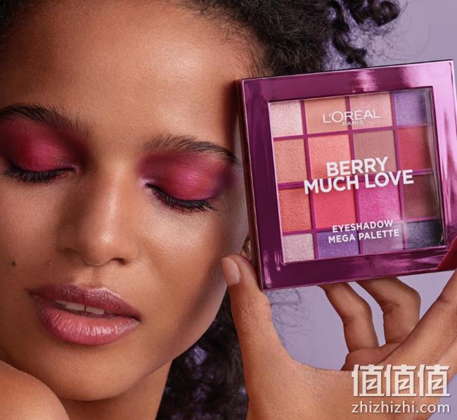 5.9折：巴黎欧莱雅 Berry Much Love 浆果紫 16色眼影盘 亚马逊海外购直邮146元 值值值-买手聚集的地方