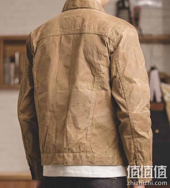 可站起来的外套：马登 男美式重磅油蜡帆布夹克 券后151元包邮 值值值-买手聚集的地方