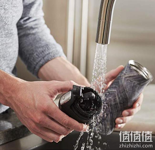 单手开启，Contigo 康迪克 Couture  双层不锈钢保温杯 400mL prime会员到手约129元 值值值-买手聚集的地方