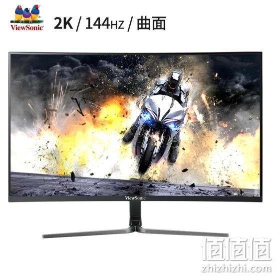 ViewSonic 优派 27寸2K 144Hz VA曲面 电竞显示器VX2758-2KC-PRO 1699元（上次推荐1899元） 值值值-买手聚集的地方