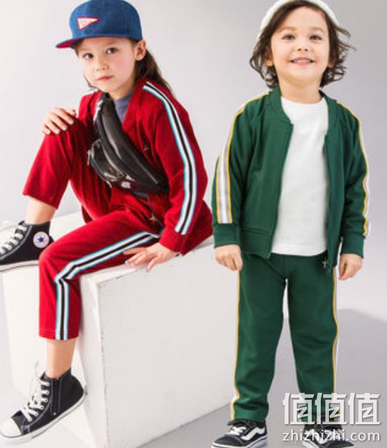 日本超高人气童装：A类等级，petit main 日系运动撞色儿童套装 3色 99元包邮（吊牌价399元） 值值值-买手聚集的地方