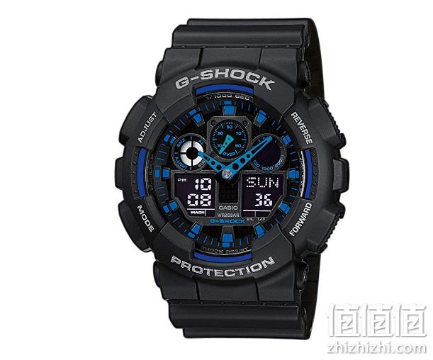 Casio 卡西欧 男士运动手表 GA-100-1A2 prime会员484.58元包邮包税 值值值-买手聚集的地方
