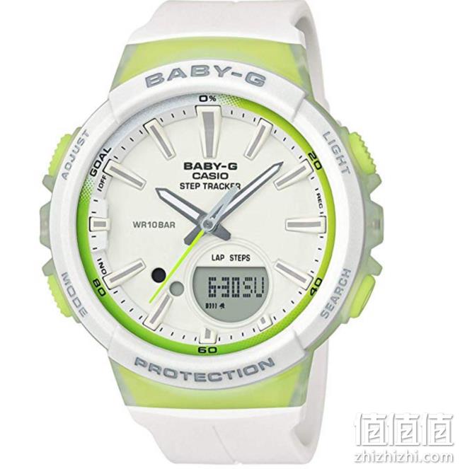 夏日清新配色，Casio卡西欧 Baby-G 运动防水女表 prime会员到手约445.95元 值值值-买手聚集的地方