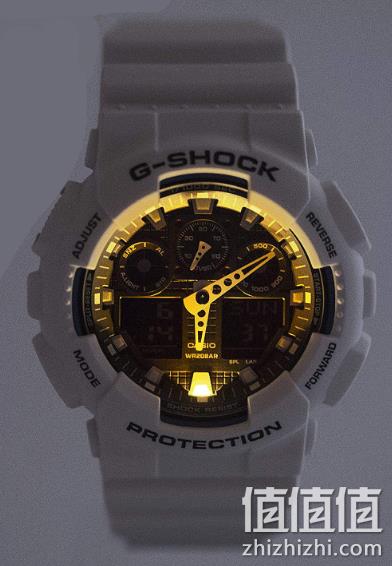 CASIO 卡西欧 G-shock GA-100B-7AER 男士双显运动手表 526.15元包邮 值值值-买手聚集的地方