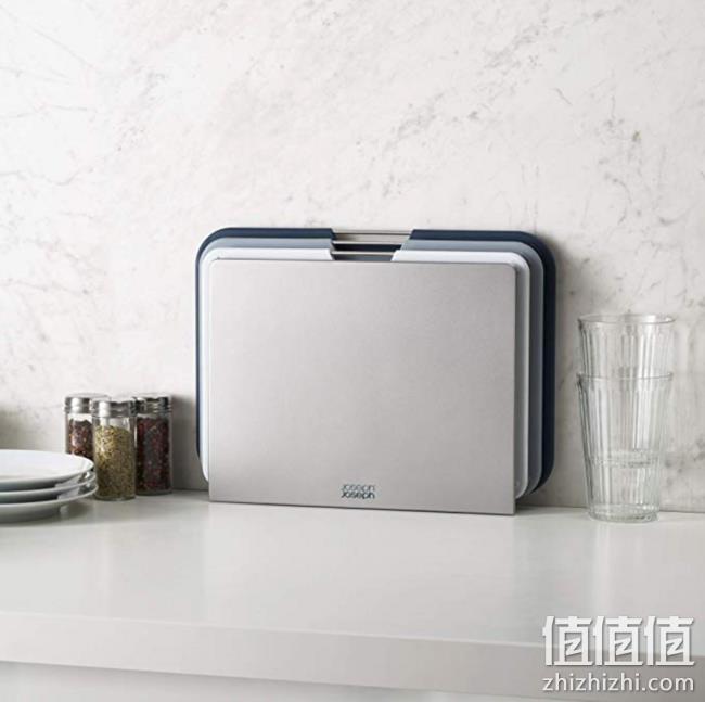 英国 Joseph Joseph 分类菜板砧板三件套，带储物架 prime会员到手约375.41元 值值值-买手聚集的地方