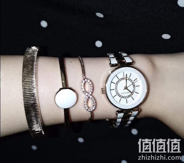 神价格：Anne Klein  勃艮第手表和手链套装 AK/3286BYST 接近3折，亚马逊prime会员直邮375元 值值值-买手聚集的地方