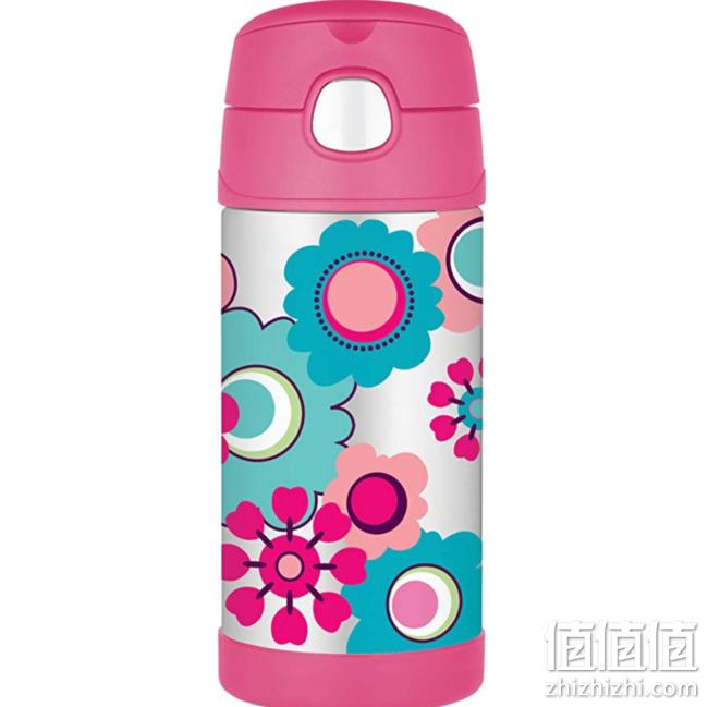 专为儿童设计！英国直邮，THERMOS 膳魔师 FUNtainer 吸管保温杯 355ml prime会员到手约113元 值值值-买手聚集的地方