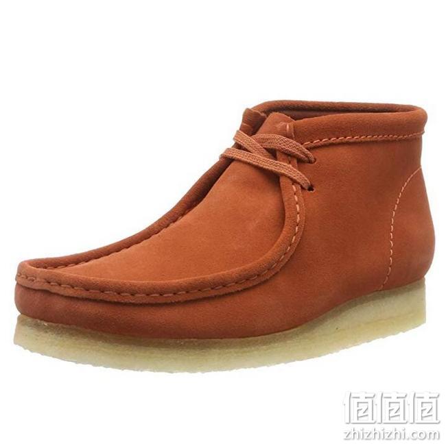 限橘色、41码：Clarks 其乐 男士 袋鼠鞋 Prime会员312.43元直邮到手 值值值-买手聚集的地方
