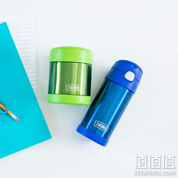 Thermos 膳魔师 F4013BL6 吸管保温杯 350ml 凑单后97元包邮 值值值-买手聚集的地方
