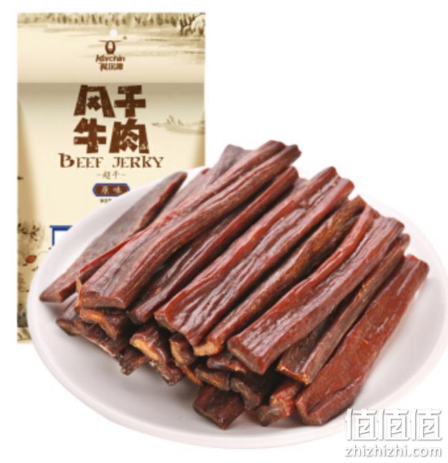 有营养的零食：京东 科尔沁旗舰店 牛肉干专场 部分满199减100、第2份半价、送爆款牛肉干 值值值-买手聚集的地方