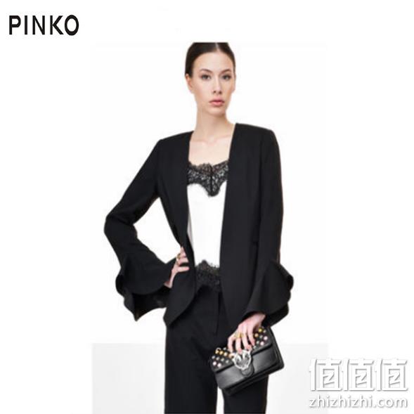 1倍差价：Pinko 品高 Mini款 天鹅绒珍珠燕子包 1289.5元包邮包税（天猫2590元） 值值值-买手聚集的地方