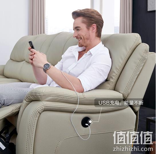 宠物不会抓坏！CHEERS 芝华仕 5756 头等舱科技布功能沙发 5999元包邮（长期8599元） 值值值-买手聚集的地方