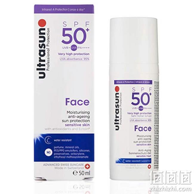 Ultrasun 优佳 SPF50 紫色款抗老面部防晒霜 50ml prime会员直邮含税到手约157元（海囤全球210元起） 值值值-买手聚集的地方