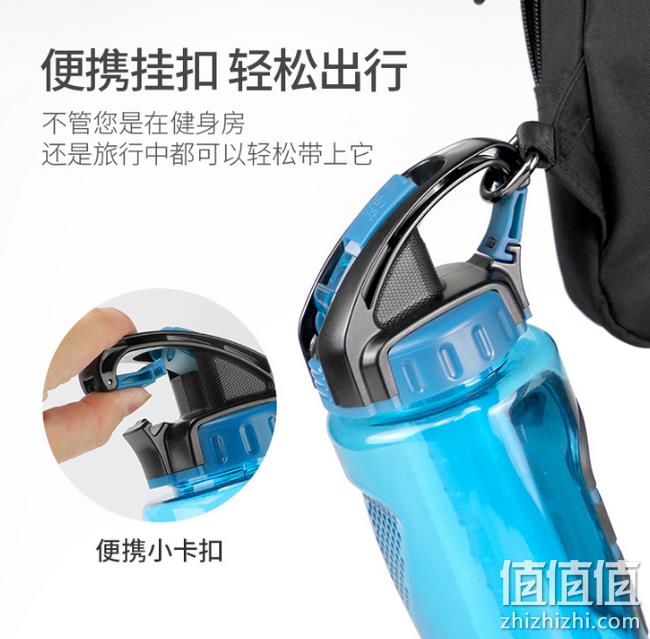 Tritan材质+自带2小时冰饮：美国 coolgear 运动水杯 936ml 券后48元包邮（京东83元） 值值值-买手聚集的地方