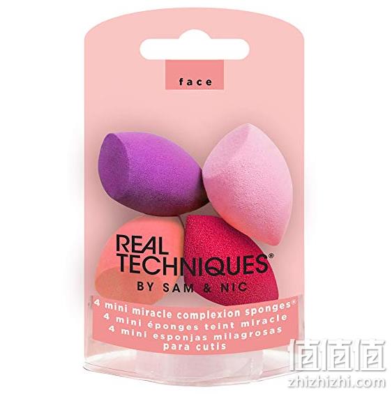 prime会员：Real Techniques mini美妆蛋 4只装 直邮含税到手约65.9元 值值值-买手聚集的地方