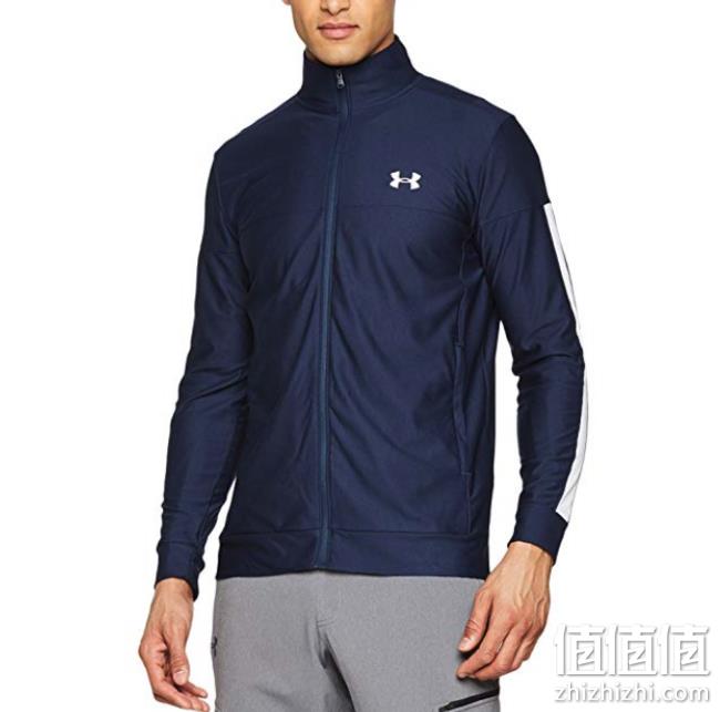 S码，Under Armour 安德玛 Sportstyle Pique 男子运动夹克 prime会员直邮含税到手约171.2元 值值值-买手聚集的地方