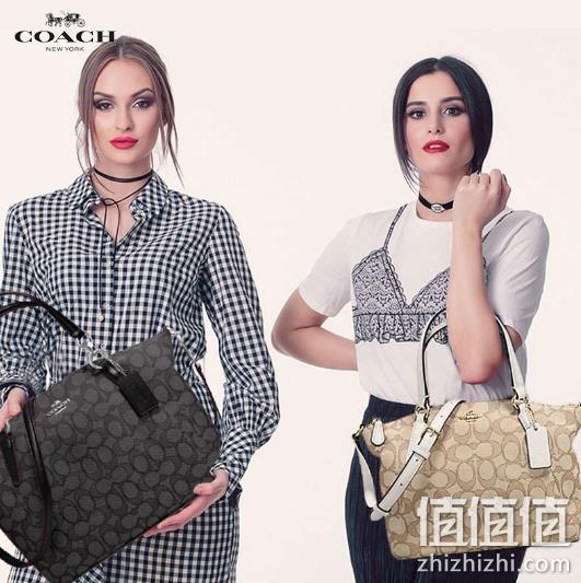 假1赔10：Coach 蔻驰 Kelsey 卡其布饺子包 F57830 679元包邮（小编类似款900元） 值值值-买手聚集的地方
