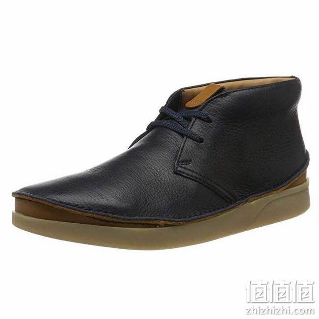 互动式气流科技、限40码：Clarks/其乐 Oakland Rise 男士 牛皮系带休闲马球靴 Prime会员303元直邮到手（天猫1599元） 值值值-买手聚集的地方