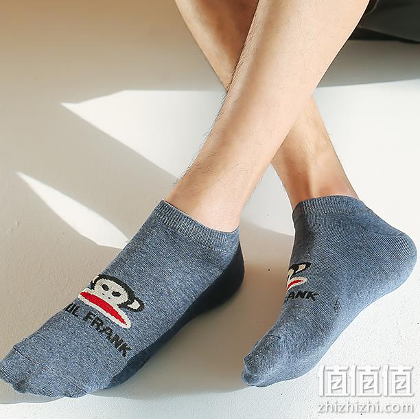 8双 Paul Frank 大嘴猴 情侣款 船袜 券后24元包邮（专柜78元） 值值值-买手聚集的地方