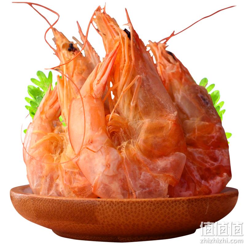 非油炸、不咸：皇鲜生 烤虾干即食对虾干 250g 24.9元包邮 值值值-买手聚集的地方