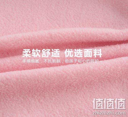 5分：ELLE kids 女童摇粒绒休闲外套 券后69元包邮 值值值-买手聚集的地方