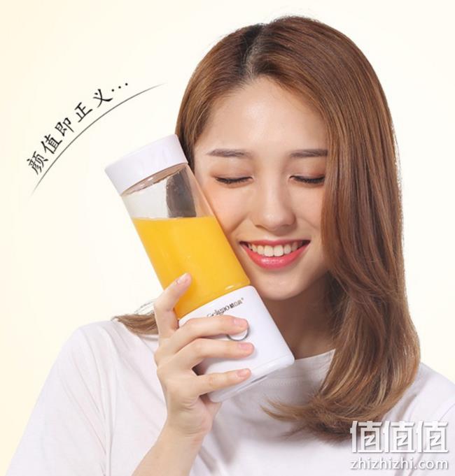 格立高 小型充电便携式炸果汁机 GLG-518 69元包邮（之前推荐79元） 值值值-买手聚集的地方