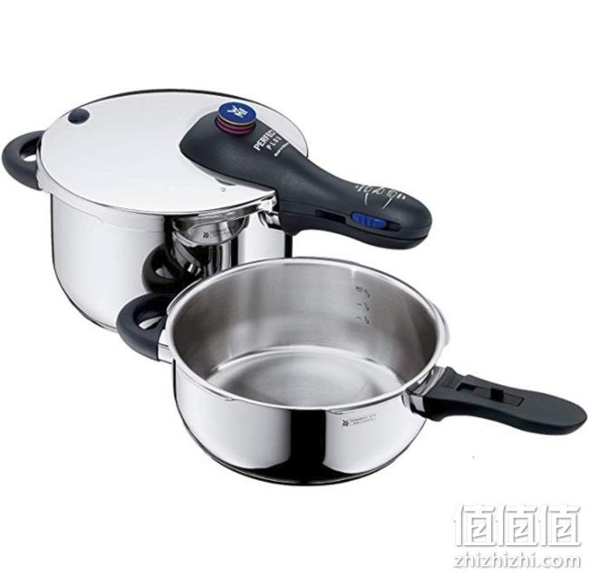 德国产，发货3-4KG，WMF福腾宝  Perfect Plus 4.4L+3L高压锅2件套 prime会员到手约986元（海囤全球1269元/3L款） 值值值-买手聚集的地方