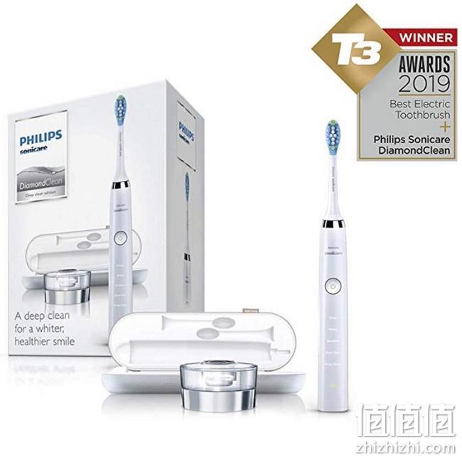 亚马逊销冠！英国版：Philips/飞利浦 钻石 3代声波电动牙刷HX9331/32 Prime会员直邮到手795.28元（天猫1299元） 值值值-买手聚集的地方