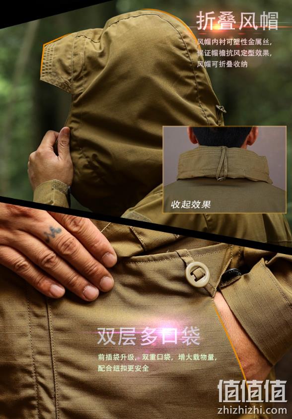 杜邦三防涂层！S.archon 男士战术机能冲锋衣 券后94元包邮 值值值-买手聚集的地方