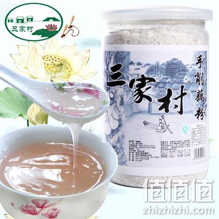 杭州特产，无糖0添加，三家村 手削纯藕粉 250g 券后14.9元包邮（之前推荐19.9元） 值值值-买手聚集的地方