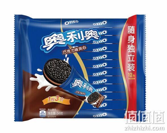 奥利奥 夹心饼干 巧克力味 349gx2包 拍2件凑单到手19.6元、折合9.8元/包 值值值-买手聚集的地方