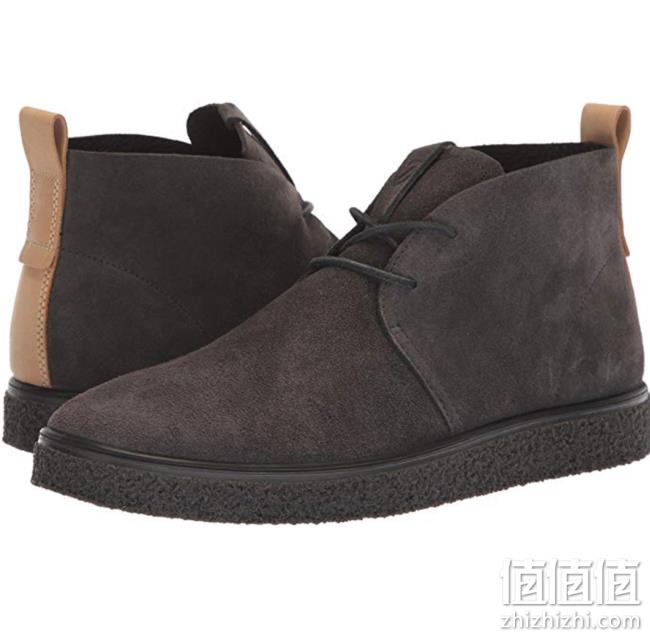 黄金尺码好价！ECCO 爱步 Crepetray 酷锐 男士真皮短靴 prime会员到手约595元（天猫1199元） 值值值-买手聚集的地方