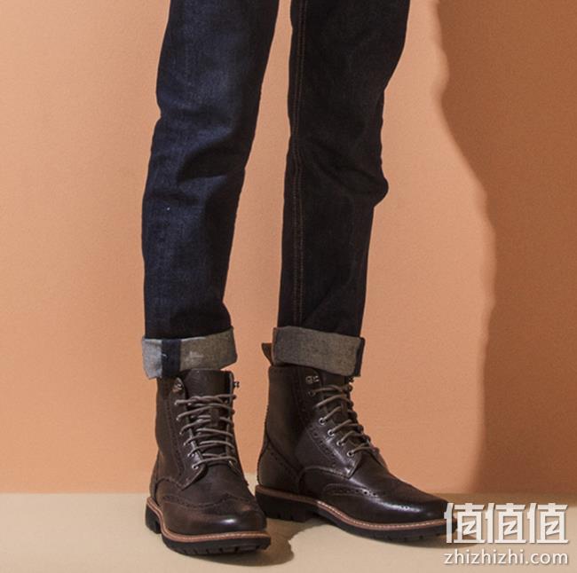 41码，手慢无！Clarks 其乐 Batcombe Lord 男士系带工装马丁靴 prime会员到手约388.7元（双11推荐价649元） 值值值-买手聚集的地方