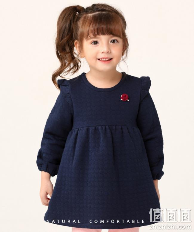 加棉,安奈儿 长袖连衣裙 券后65元包邮 值值值-买手聚集的地方