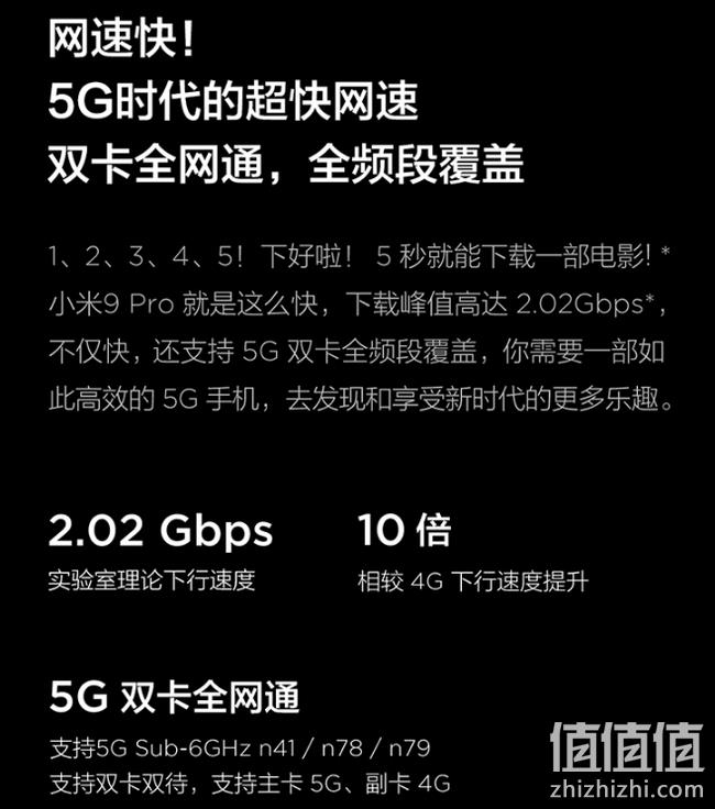骁龙855plus+反向充电+VC液冷散热：小米9 pro 5g 手机12+256g 2日10点：4099元包邮 6期免息 值值值-买手聚集的地方