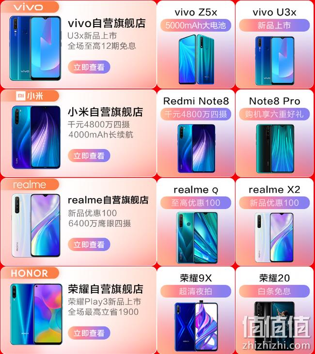 京东 手机专场促销 领券2880-300/1880-200等多档券 值值值-买手聚集的地方