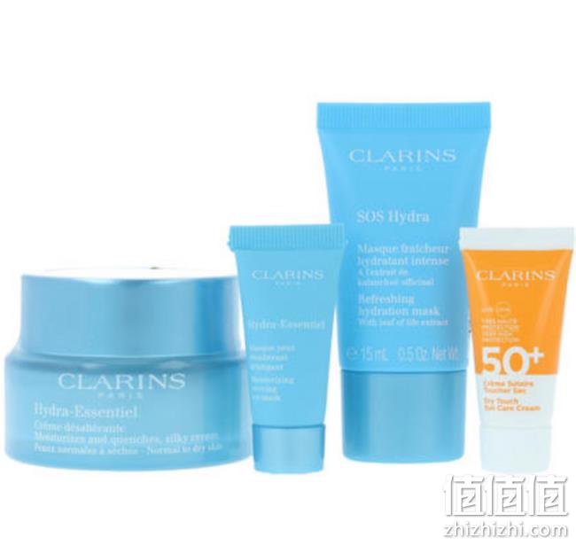 代购圈热卖，CLARINS 娇韵诗 沁润奇肌保湿套装（面霜50ml+面膜15ml+保湿眼膜5ml+清爽防晒霜5ml） 35.7欧元约¥278（单面霜230元） 值值值-买手聚集的地方