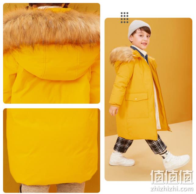 4.9分：高梵 儿童中长款羽绒服 多色 券后229元包邮 值值值-买手聚集的地方