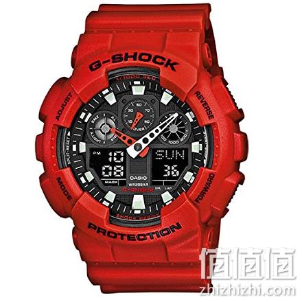 CASIO 卡西欧 G-shock GA-100B-4A 男士双显运动手表 prime会员486.75元直邮到手（天猫929元） 值值值-买手聚集的地方