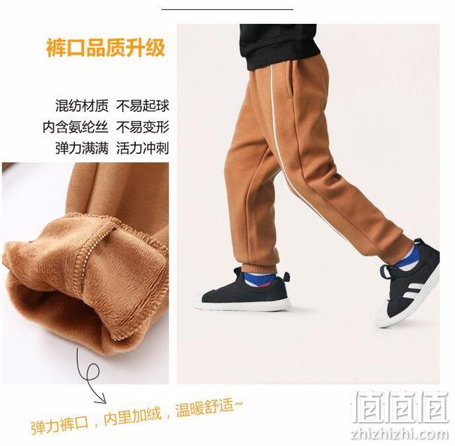 淘宝亲宝贝入驻品牌:巴拉巴拉 儿童 加绒 运动休闲裤 券后49元包邮(吊牌价159元) 值值值-买手聚集的地方