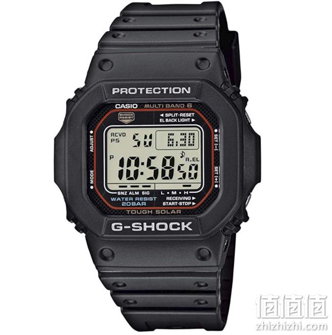 CASIO 卡西欧 G-SHOCK GW-M5610-1ER 男款电波表 prime会员到手约676.2元 值值值-买手聚集的地方