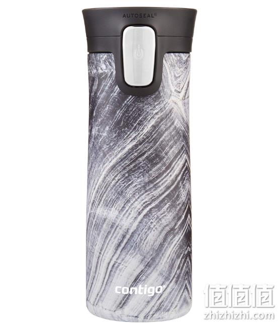 单手开启 防漏：Contigo 康迪克 双层不锈钢保温杯 400mL prime会员115元包税 值值值-买手聚集的地方