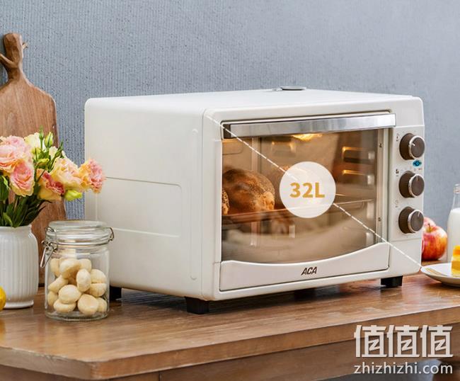降30元：32升 ACA/北美电器 ATO-MS32G 电烤箱  券后129元包邮（上次161元） 值值值-买手聚集的地方