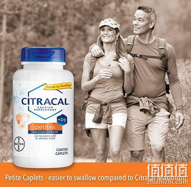 亚马逊销冠，对抗骨骼老化：Bayer/拜耳  Citracal柠檬酸钙片 200片装 Prime会员凑单到手62元（京东179元/280粒） 值值值-买手聚集的地方